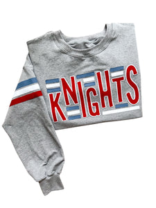 Oversized Heather Grey Knights