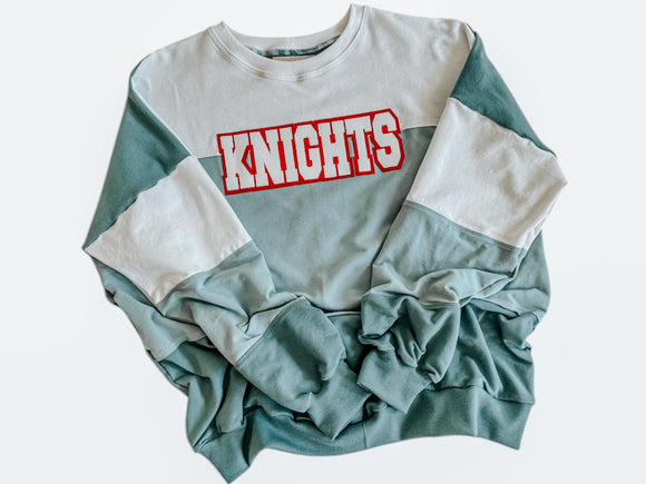 Ombré blue Knights